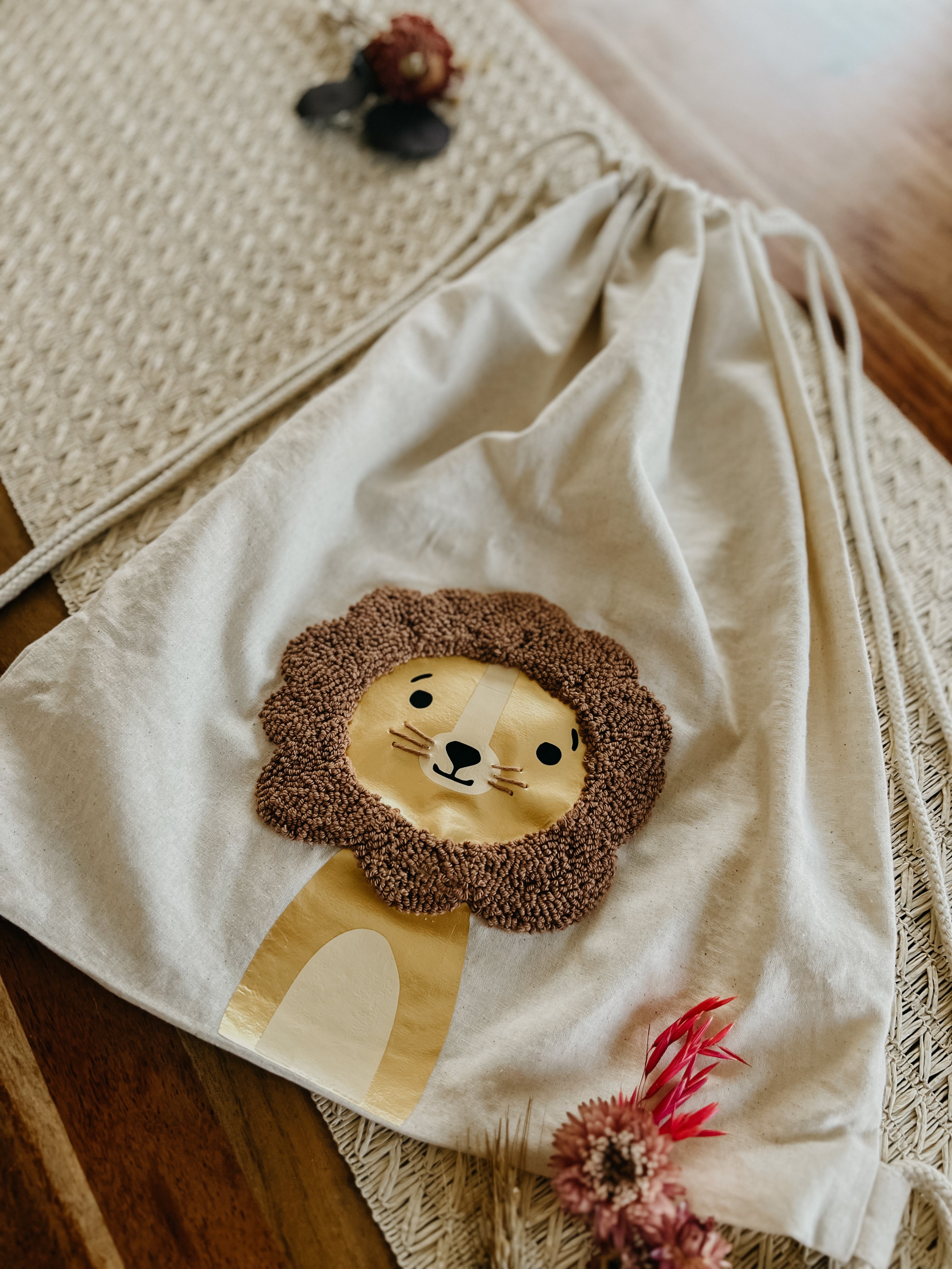 Little Leo-Sports Bag – Sporttasche mit Löwenmotiv