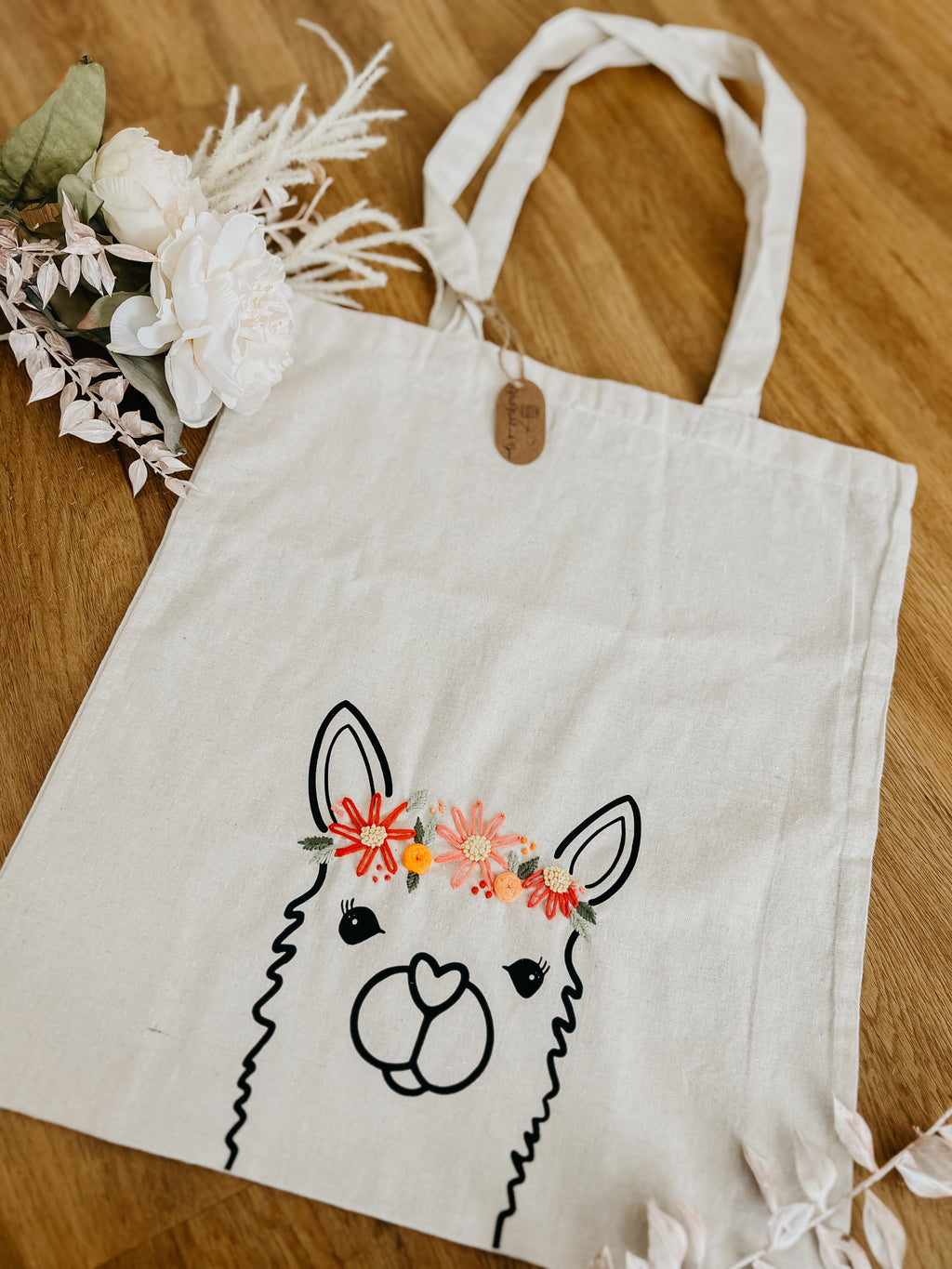 Abby-Bag - Stofftasche mit niedlichem Alpaka-Design