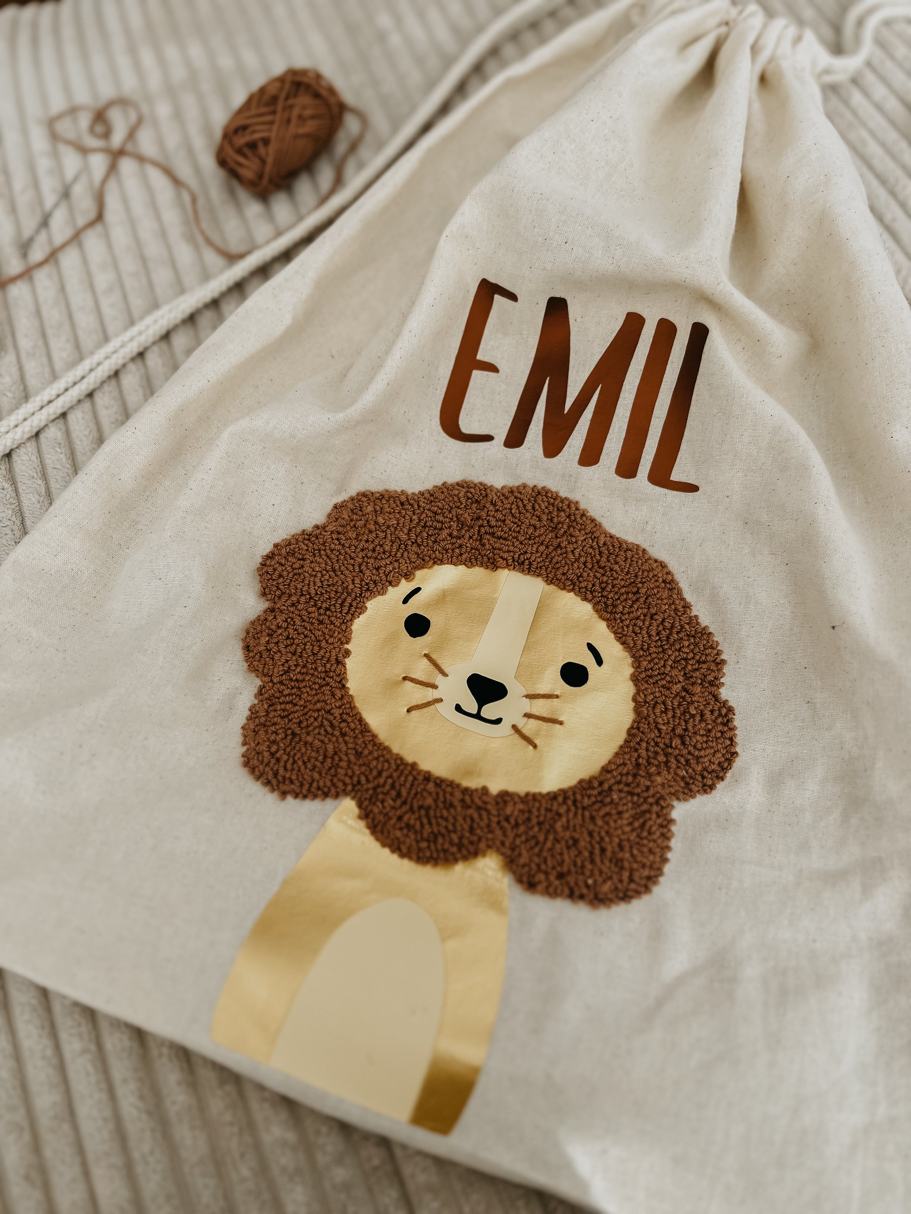 Little Leo-Sports Bag – Sporttasche mit Löwenmotiv