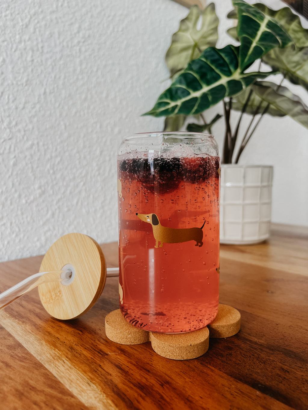 Waldi-Cup - Trinkglas mit Dackel-Design